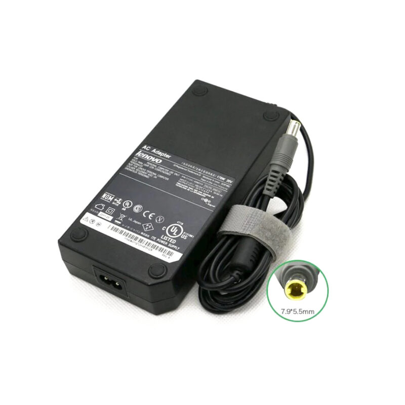 Lenovo 20V 8.5A 170W (7.9*5.5mm Pin) OEM Original Adapter for ThinkPad W700 Series Laptops