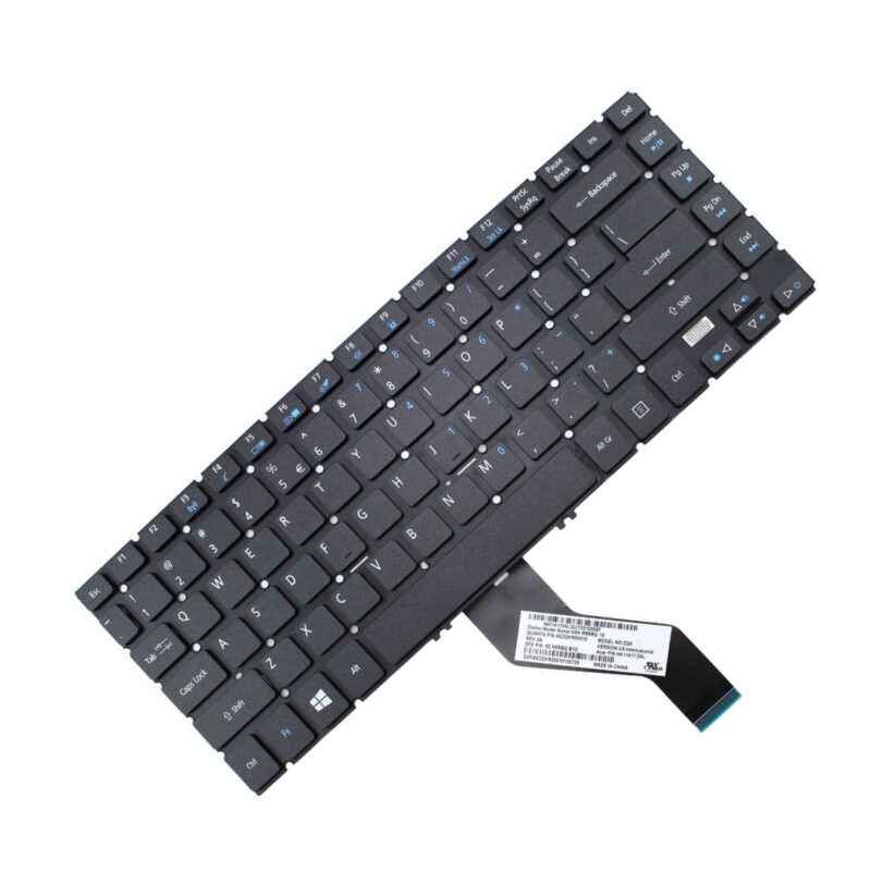 Premium Replacement Keyboard for Acer TravelMate P446-M, P446-MG, P648-M, P648-MG – Non-Backlit