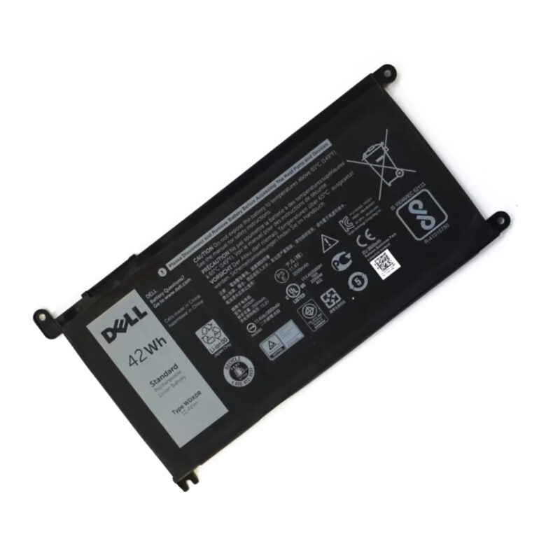 Dell WDX0R OEM Original Battery – 42Wh, 11.1V, 3-Cell for Dell 5568, Inspiron 5378
