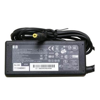 HP 65w Original OEM Laptop  Adapter 18.5V 3.5A (Yellow Pin 4.8 X 1.7 mm) Model: HP 451086-001
