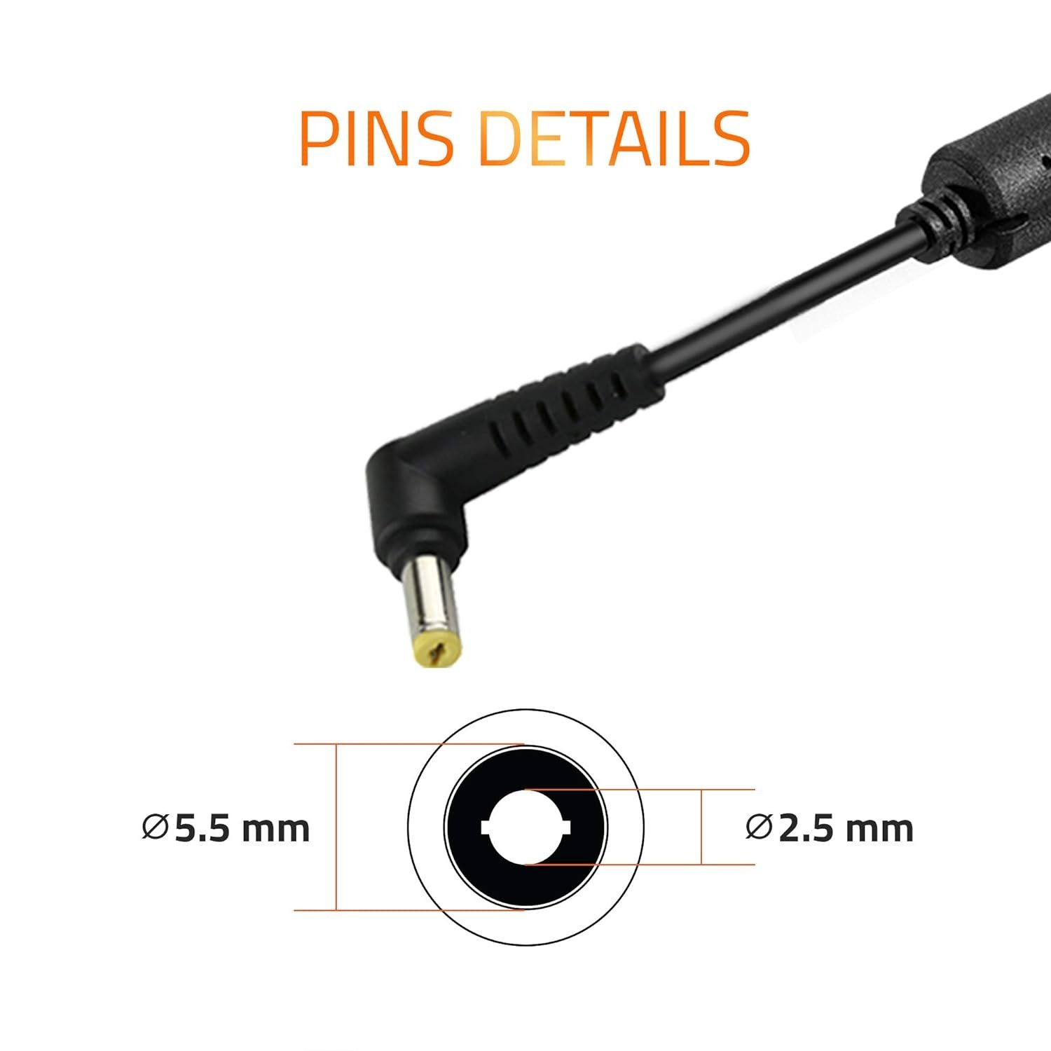 Asus 19V 3.42A 65W OEM Original Adapter for Asus A3 A600 F3 X55 A8 X55A
