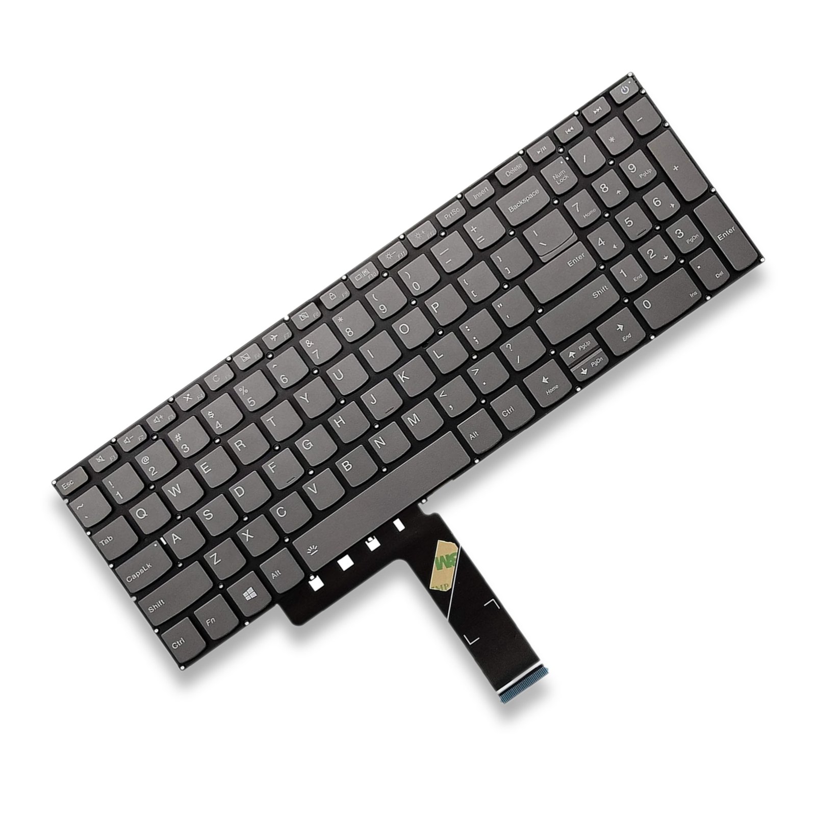 Replacement Keyboard for Lenovo IdeaPad 320-15ISK, 330-15ARR, 320-15ABR, 330-17ICH Series laptops -With Power Button on Keybord - No Backlit