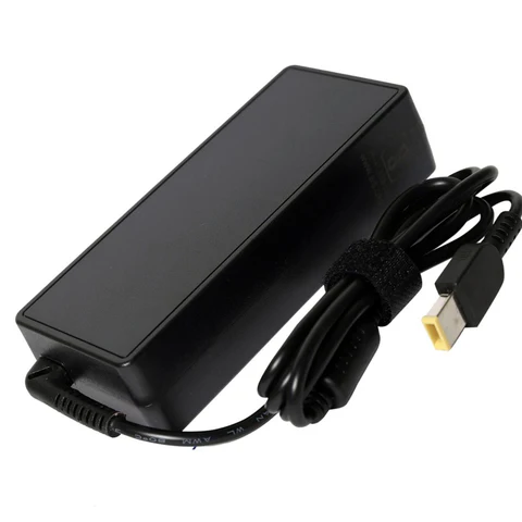 Lenovo 20V 4.5A, 90W OEM Original Adapter - Yellow USB Tip (Brown Box Packed)