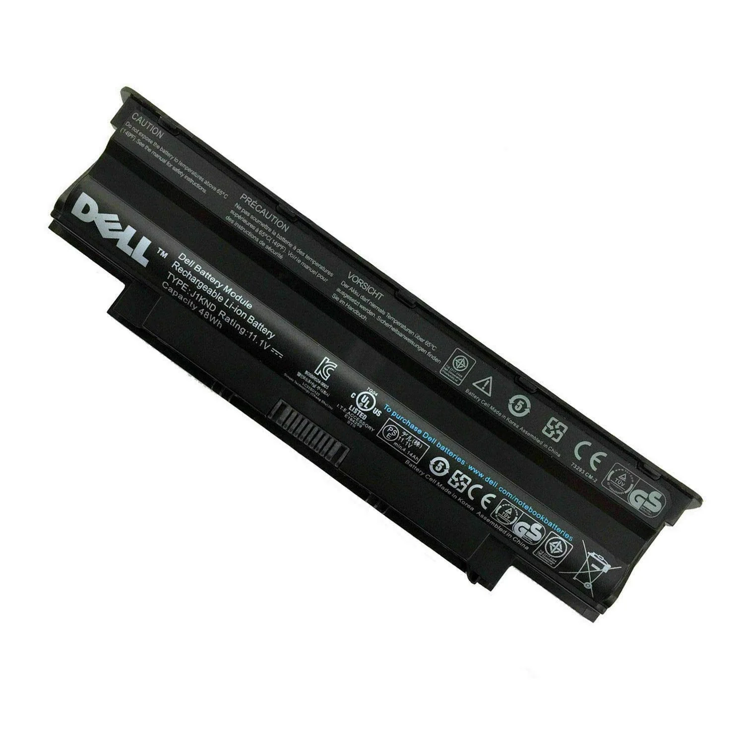 Dell J1KND OEM Original Battery for Dell Inspiron N5010, Vostro 1540 - Brown Box Packed