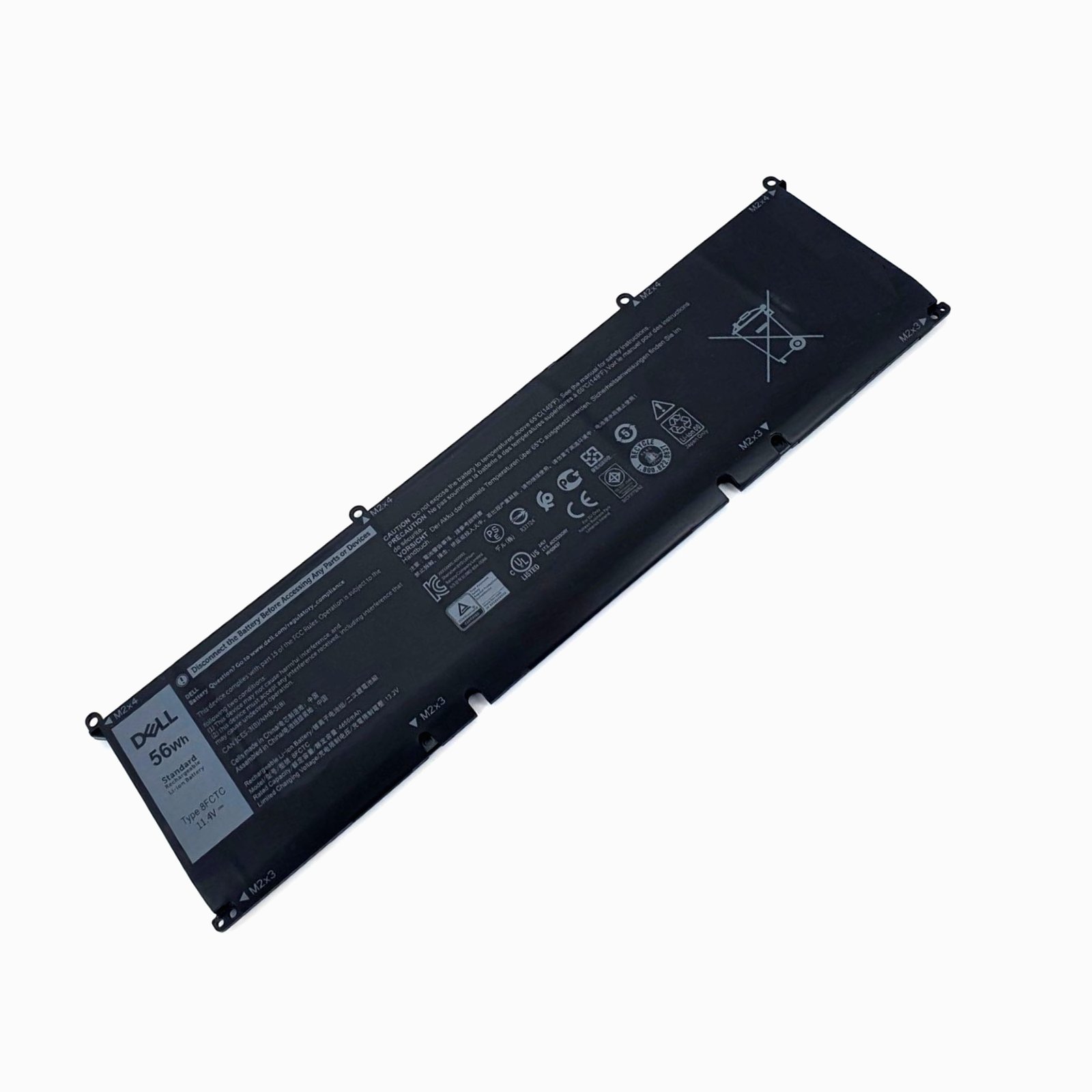 OEM Original 8FCTC Battery for DELL XPS 15 9500-R1845TS, G15 5520, 5521 Laptops - 11.4V/13.2V 56Wh - 100% Backup Solution