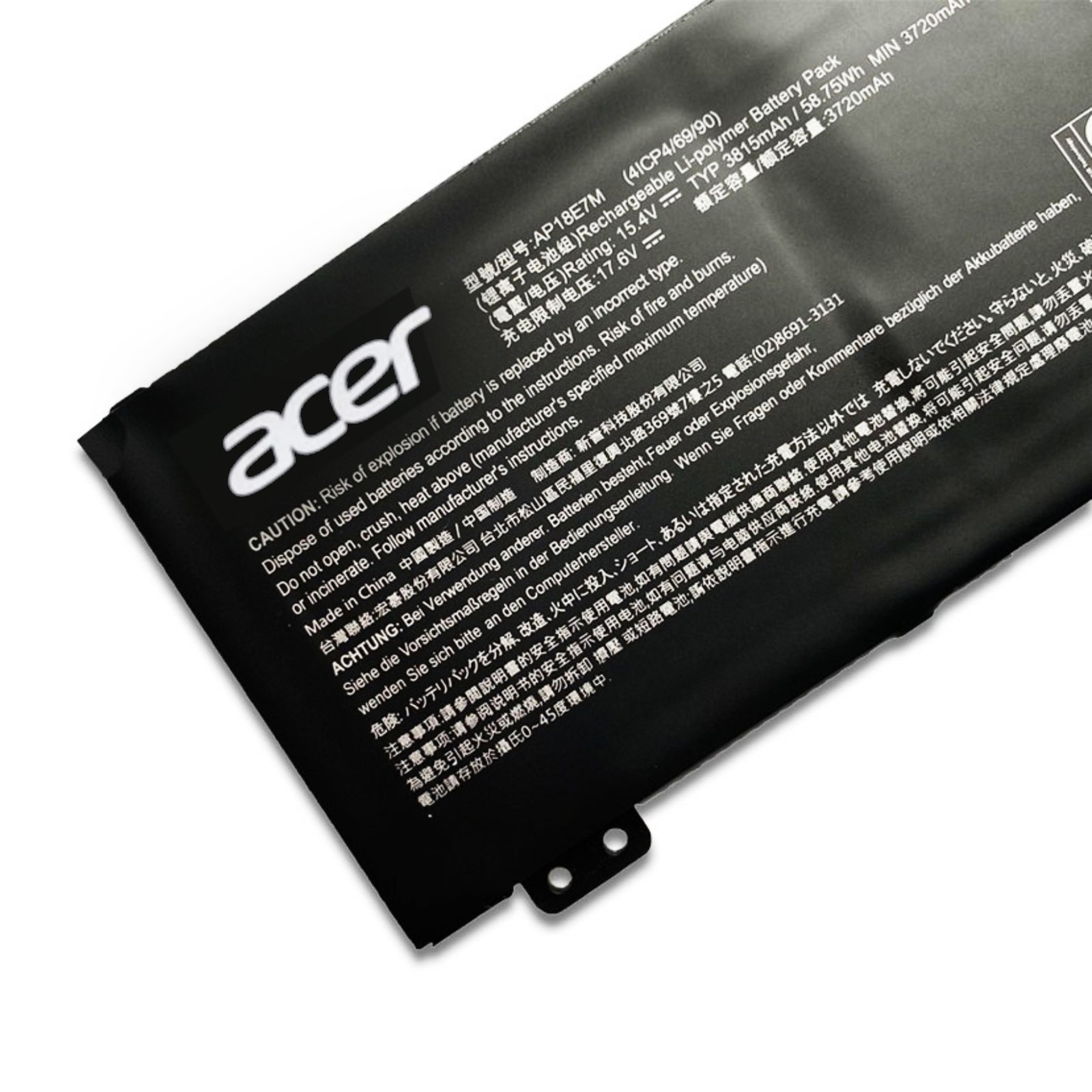 OEM Original AP18E7M Battery for Acer Aspire A715-74G & Nitro 5 AN515-43 Laptops - 58.75Wh - AP18E8M