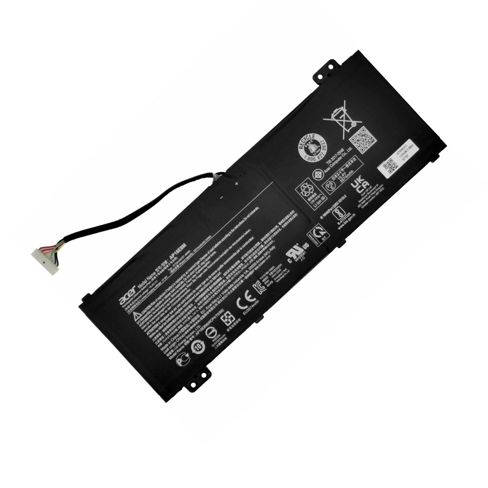 AP18E7M-fd.jpg OEM Original AP18E7M Battery for Acer Aspire A715-74G & Nitro 5 AN515-43 Laptops - 58.75Wh - AP18E8M