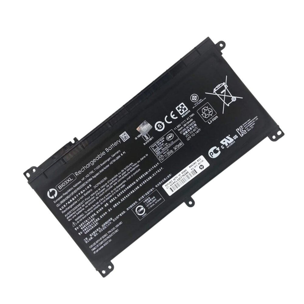OEM Original ON03XL, B103XL, BI03XL Battery for HP Pavilion X360 13-U100NE - 11.55V 41.7Wh