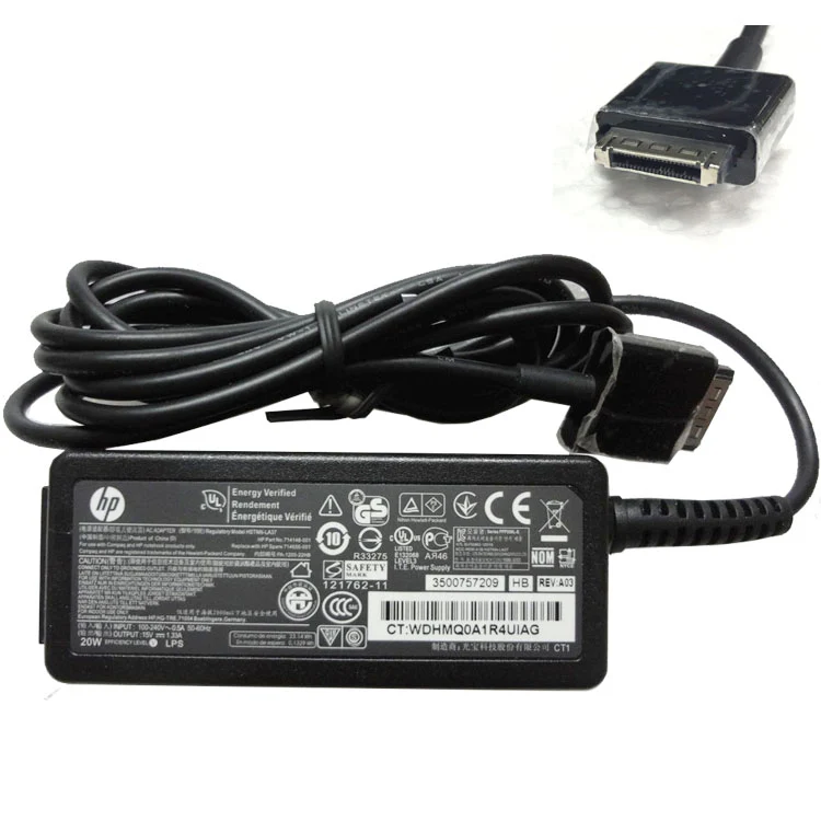 HP 15V 1.33A HSTNN-LA37 20W ENVY x2 11- G003TU TPN-P104 Adapter, Flat Pin (Original OEM Loose Unit)