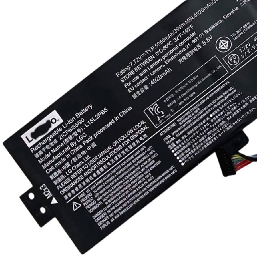 L15M2PB5 OEM Original L15M2PB5 Battery for Lenovo IdeaPad 310 & 510-15ISK – 39WH | High-Performance Replacement Battery | L15L2PB5, L15L2PB4