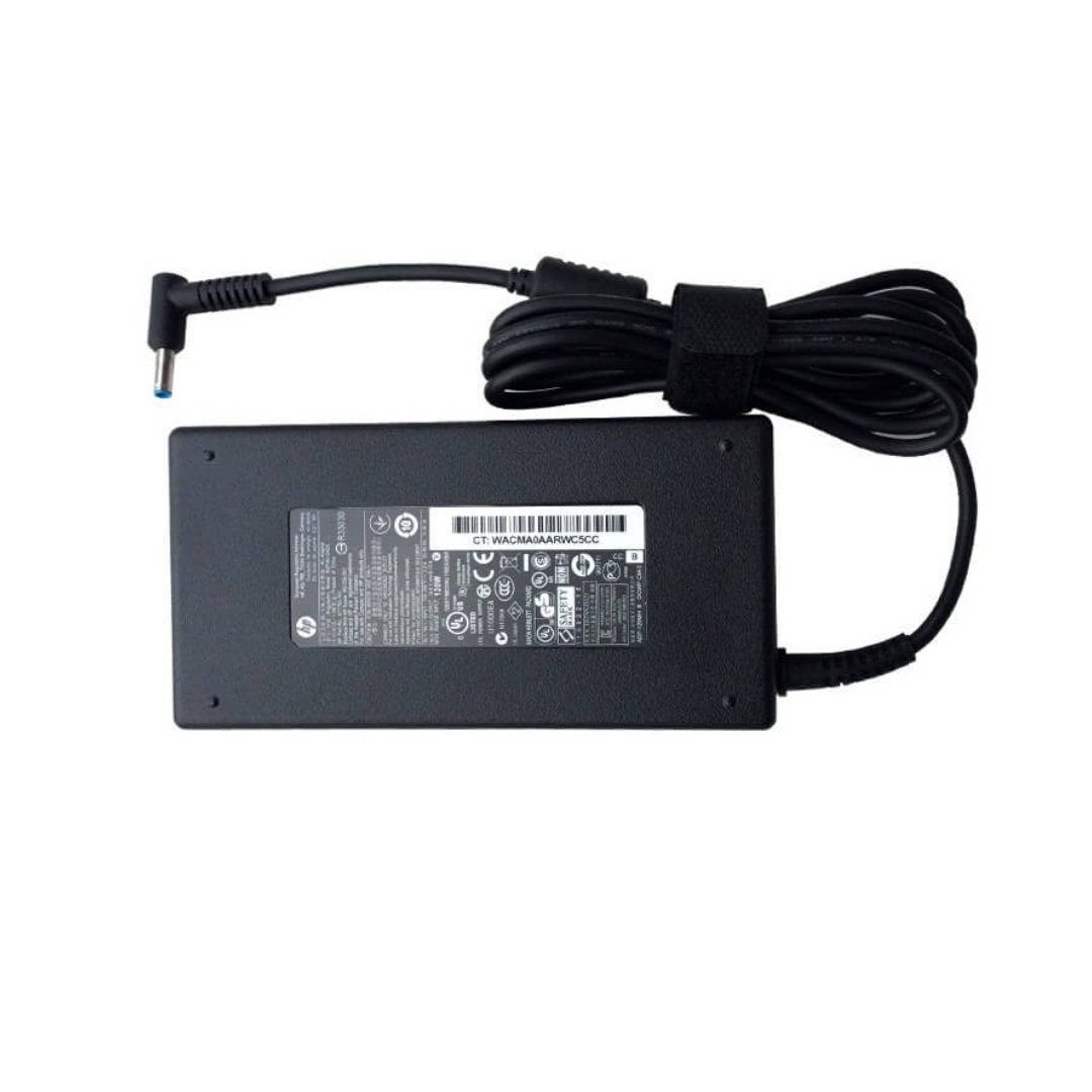 HP 19.5V 6.15A, 120W  Original OEM Laptop Adapter, 4.5 mm x 3.0 mm Blue Pin (Brown Box Packed)