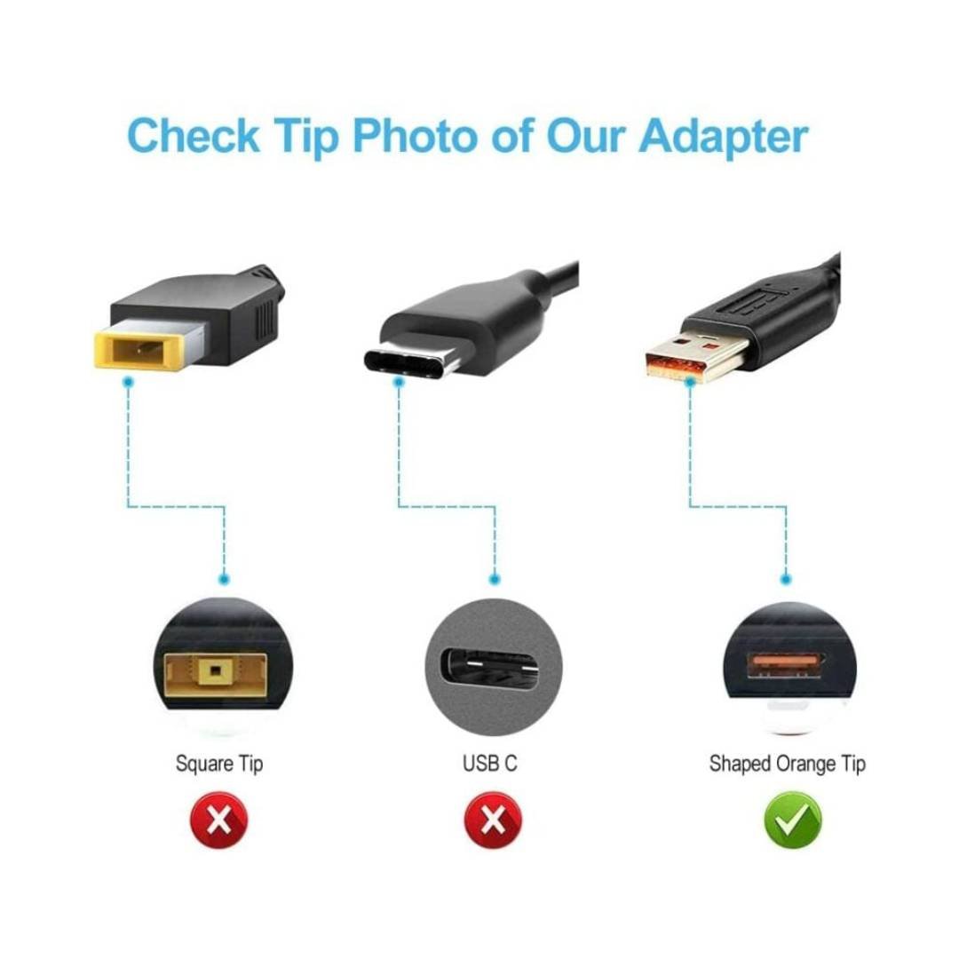 New-Project-11-1.jpg Lenovo 20V 2A, 40W USB PIN (Orange Tip) Original Adapter for Yoga 3 Laptops – Brown Box Packaging