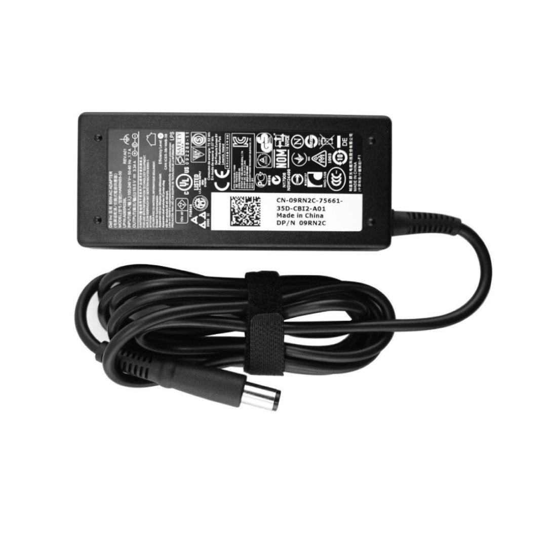 Dell 19.5V 3.34A 65W 7.4x5.0mm Big Pin OEM Original Laptop Adapter (Brown Box Packed)