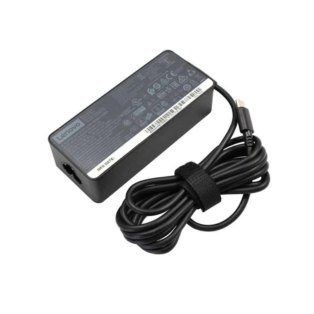 Lenovo 65W 20V 3.25A Standard USB Type-C OEM Original Adapter - Brown Box Packed