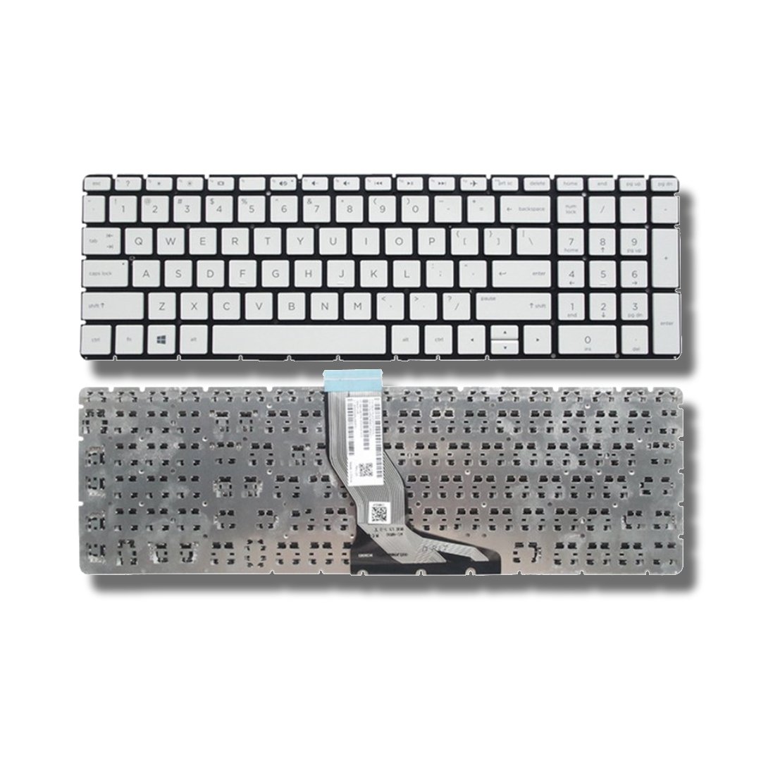 New-Project-2025-01-22T123005.648.jpg Premium Replacement Keyboard for HP 250, 255, 256 G7 Laptops – Silver - Non Backlight
