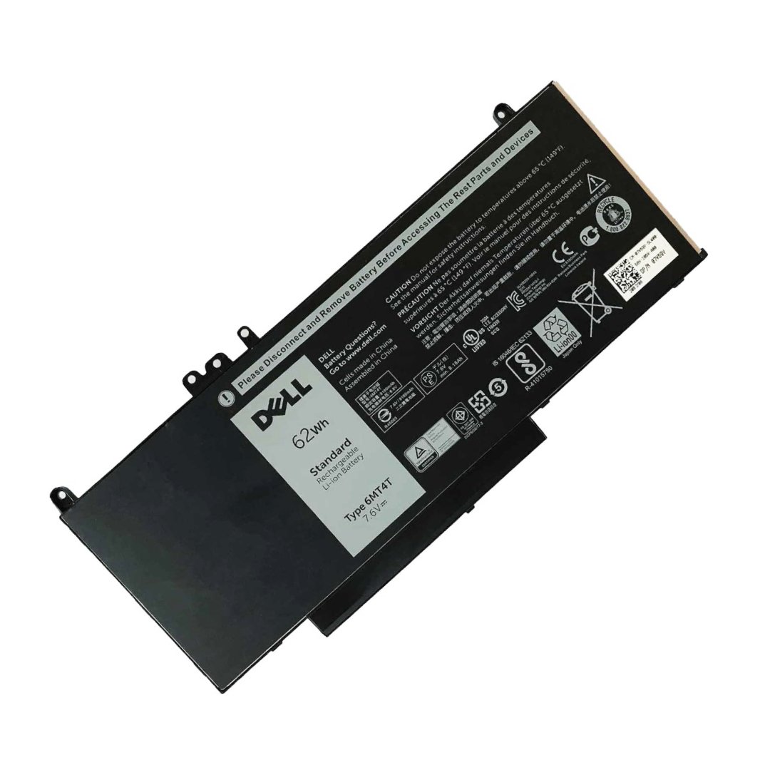 Dell 6MT4T OEM Original Battery for Dell Latitude E5270 E5470 E5570 / Precision 3510 4-cell 62Wh