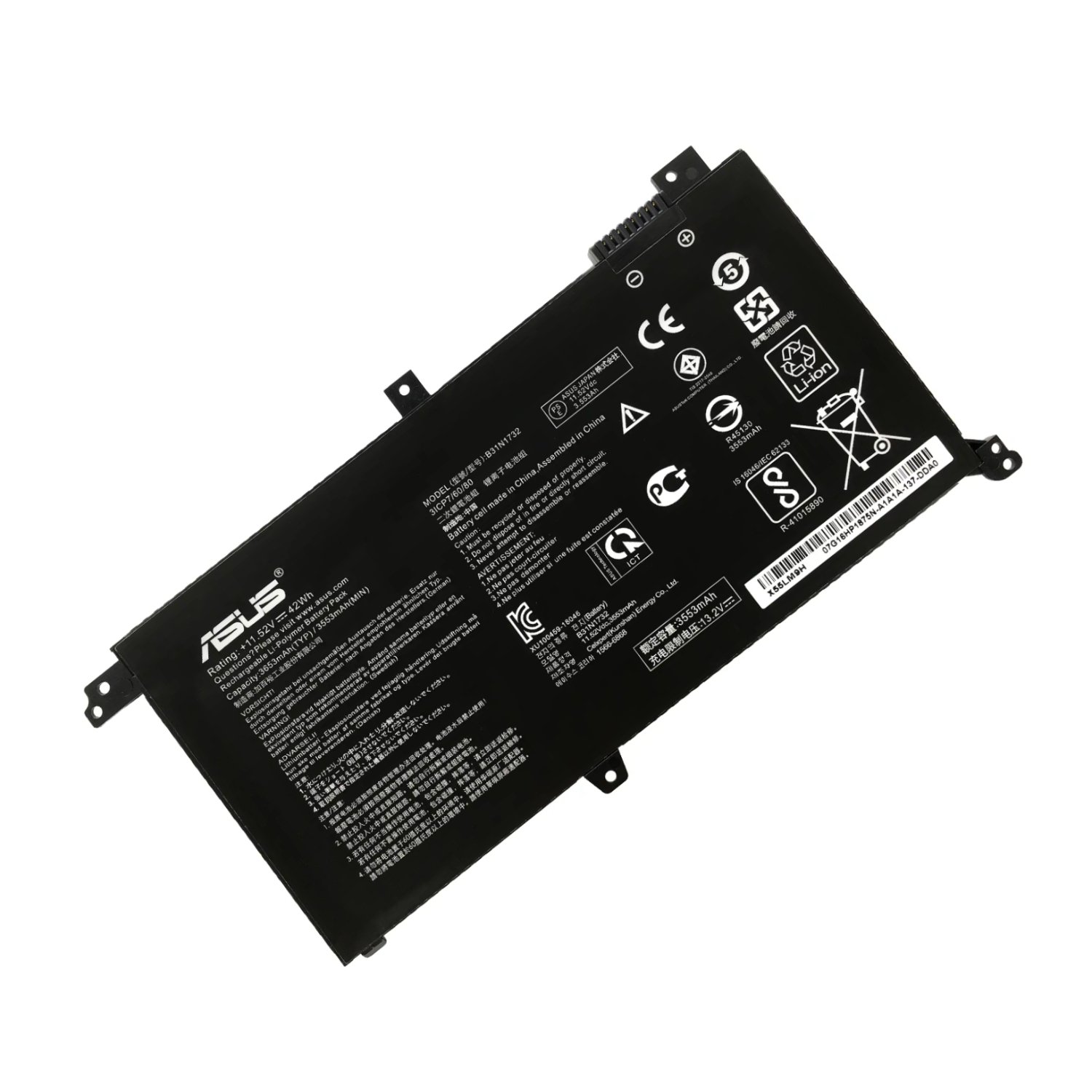 ASUS B31N1732 OEM Original Battery for Asus Vivobook X571GT, A571GT, X430FN Laptops l Free Shipping