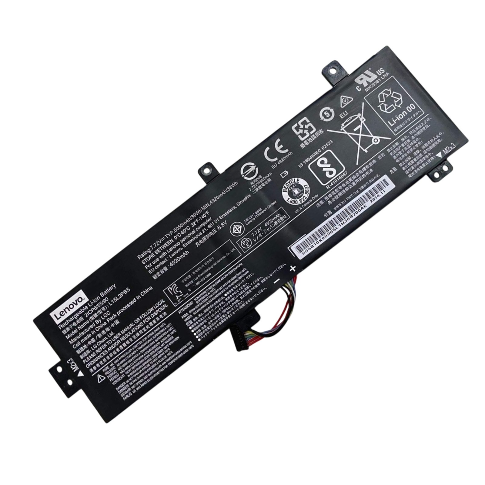 OEM Original L15M2PB5 Battery for Lenovo IdeaPad 310 & 510-15ISK – 39WH | High-Performance Replacement Battery | L15L2PB5, L15L2PB4