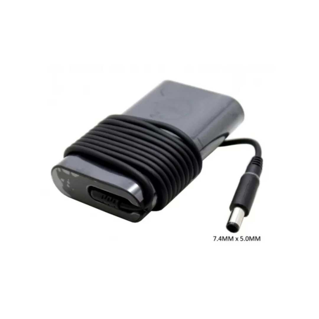 Dell 19.5V 3.34A 65W OEM Original Laptop Adapter - Slim Oval Shape, Big Pin (7.4×5.0mm) - BROWN BOX PACKED
