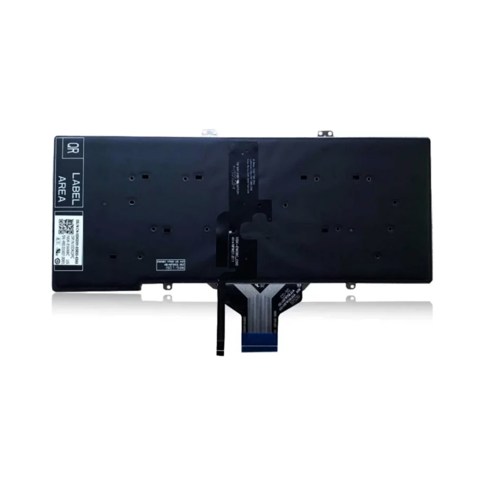 Backlit Keyboard for Dell Latitude 7400, 7400 14, 5400, 5401, 5402, 7410, L3400 Series - No Joystick