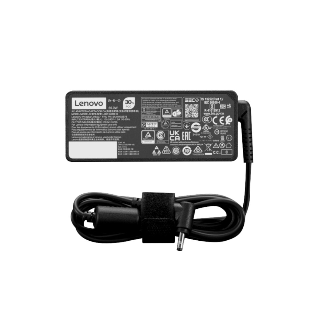 New-Project-30-1.jpg 65W OEM Original Adapter for Lenovo Laptops - 4.0 x 1.7 mm- 20V, 3.25A - 100% Charging Solution