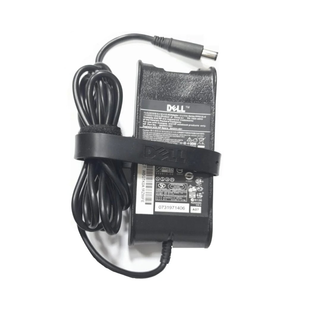 Dell 19.5V 4.62A 90W BIG-PIN (7.4x5.0mm) OEM Original Adapter – Brown Box Packed