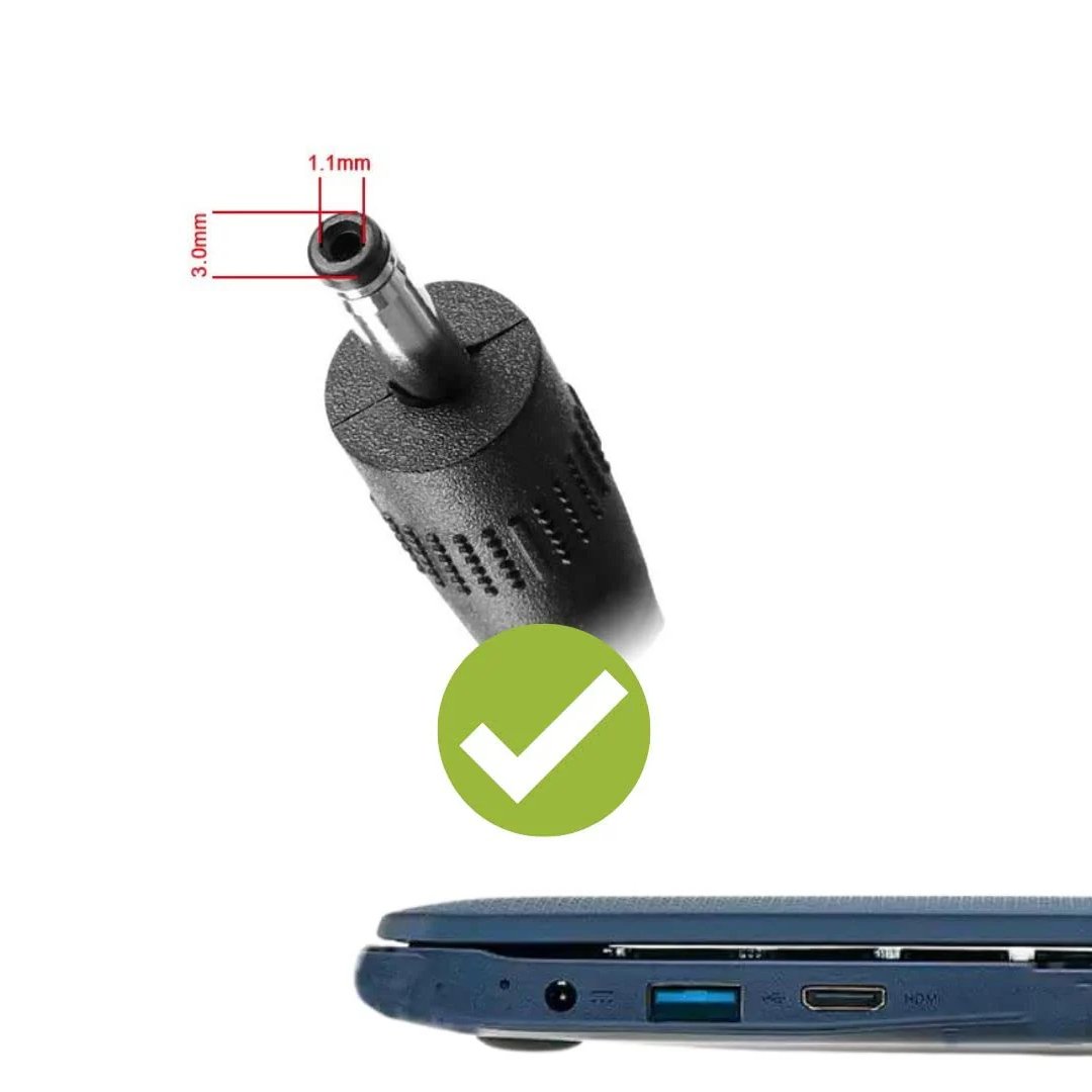 Acer 19V 3.42A 65W OEM Original Laptop Adapter (Pin: 3.0*1.1mm) for Acer Laptops