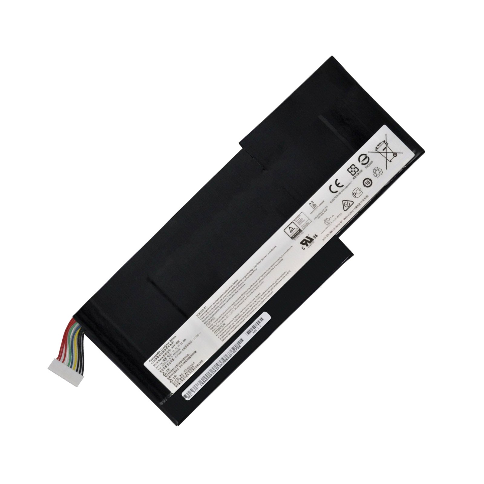 MSI BTY-M6K 3-Cell OEM Original Battery for MSI Laptops – 11.4V, 4500-4600mAh, 52.4Wh - OEM Brown Box Packed