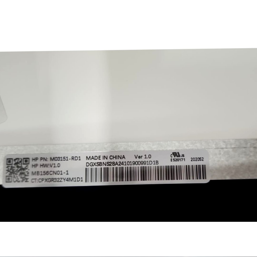 New-Project-52-1.jpg HKC MB156CN01-1 15.6 Inch 30 Pin 2 Lane eDP IPS Screen – No Bracket