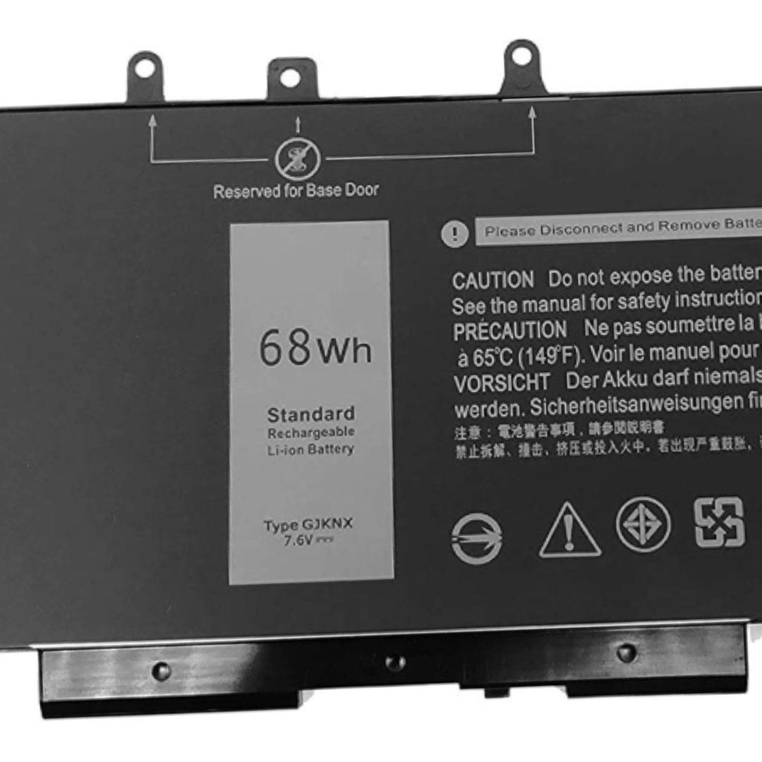 OEM Original GJKNX Battery for Dell Latitude 15 5580, 5480, 5280, M3520 & M3530 – Reliable 68Wh Power Solution