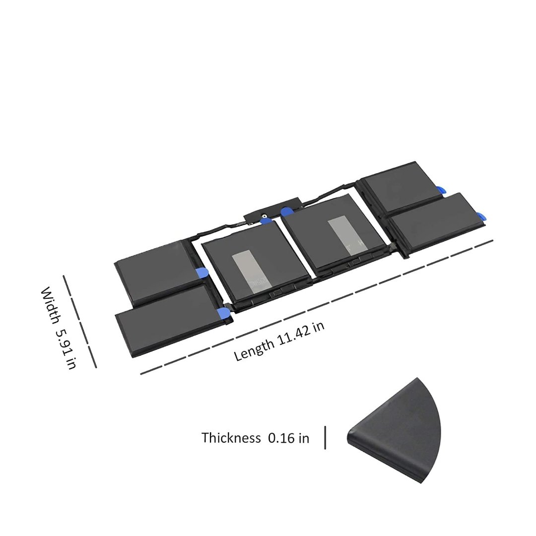 A1953 OEM Original Battery for Mid 2018-2019 Apple MacBook Pro 15″ A1990 with Touch Bar | High-Performance Replacement Battery