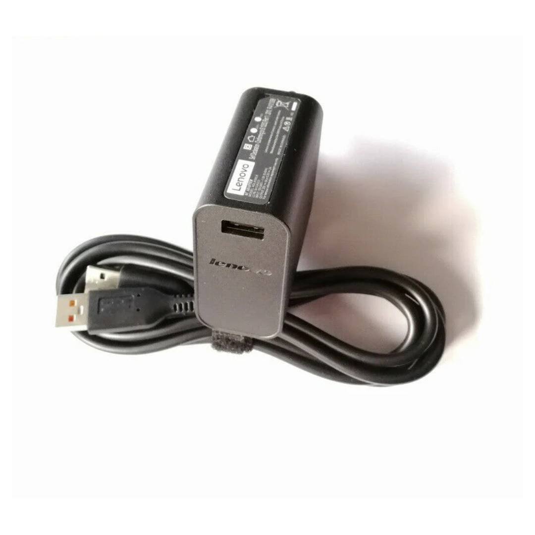 Lenovo 20V 2A, 40W USB PIN (Orange Tip) Original Adapter for Yoga 3 Laptops – Brown Box Packaging