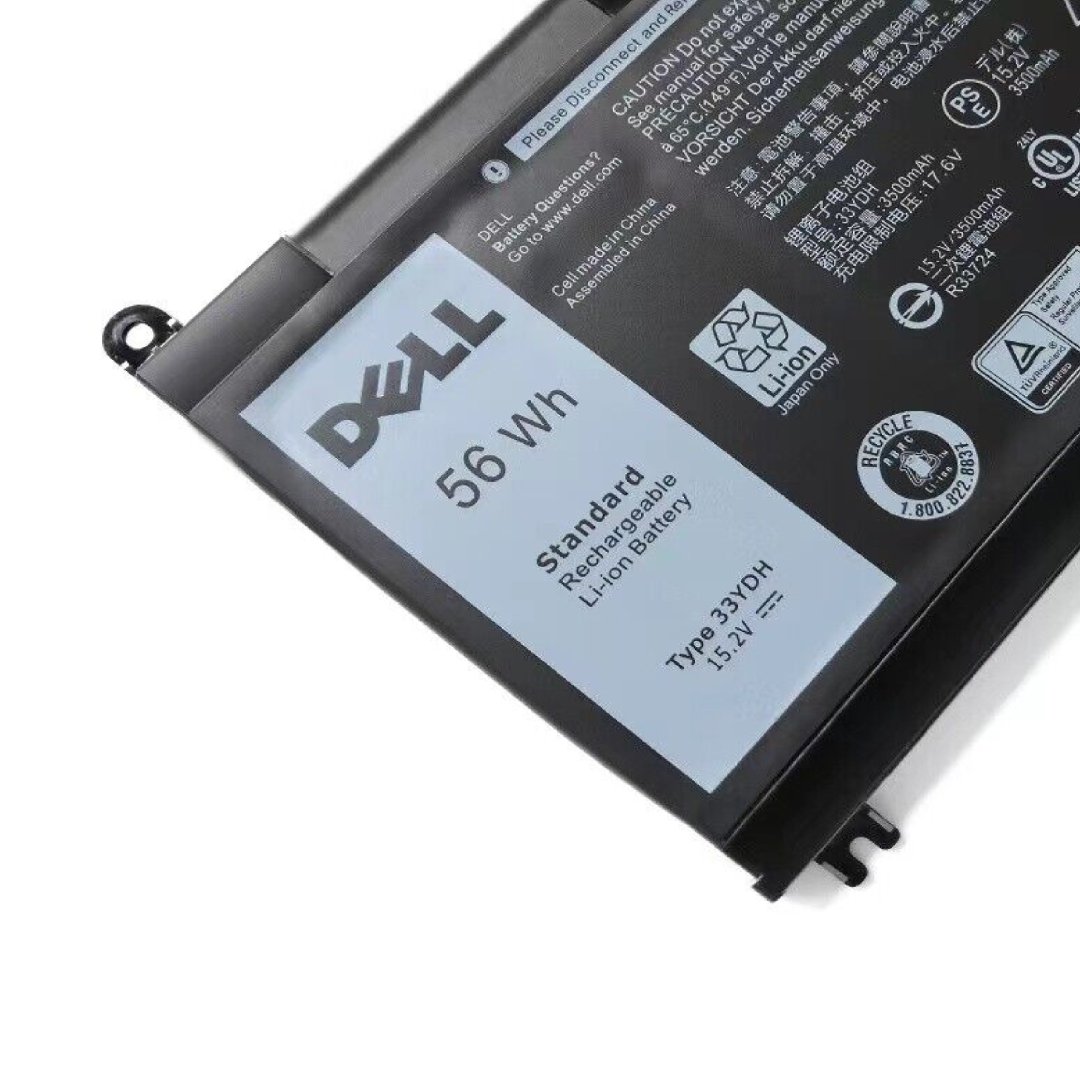 Dell 33YDH OEM Original Battery for Dell Inspiron 15-7577 & Dell Vostro 15-7570 Laptops