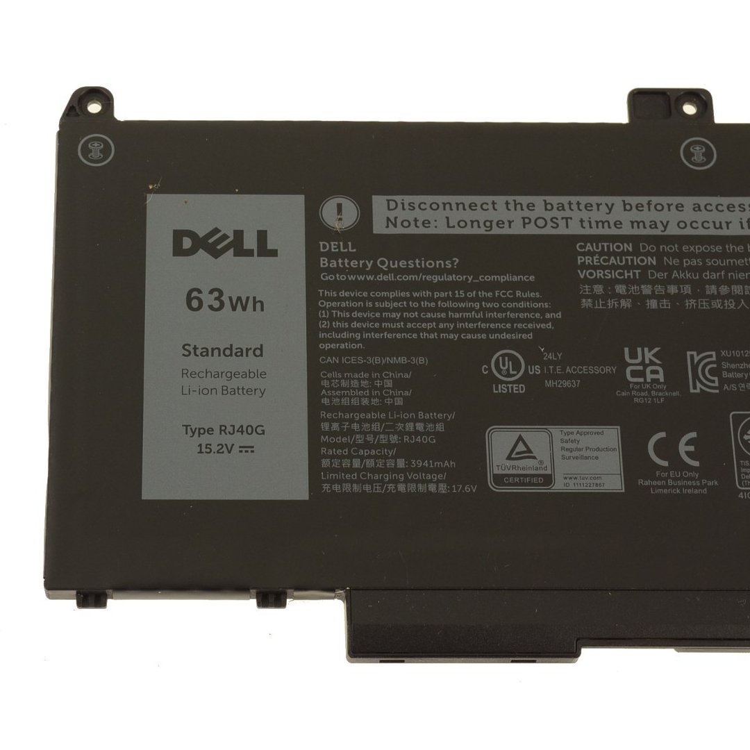 Dell RJ40G OEM Original Battery for Dell Latitude 5420 & Precision 3560 Laptops - OEM Brown Box Packed