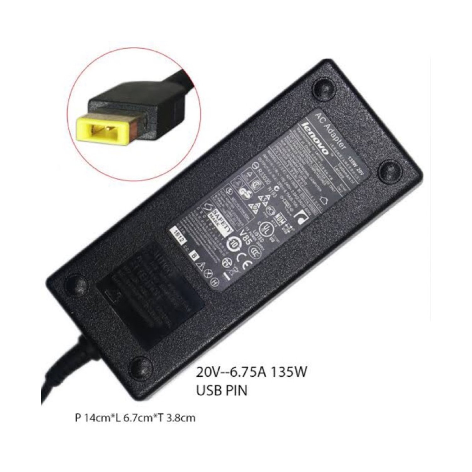New-Project-92.jpg Lenovo 19.5V 6.15A - 120 Watt OEM Original Adapter (USB Type Pin) with 12 Months Warranty