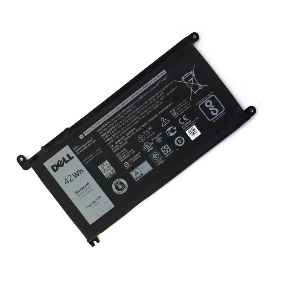 Dell WDX0R OEM Original Battery – 42Wh, 11.1V, 3-Cell for Dell 5568, Inspiron 5378