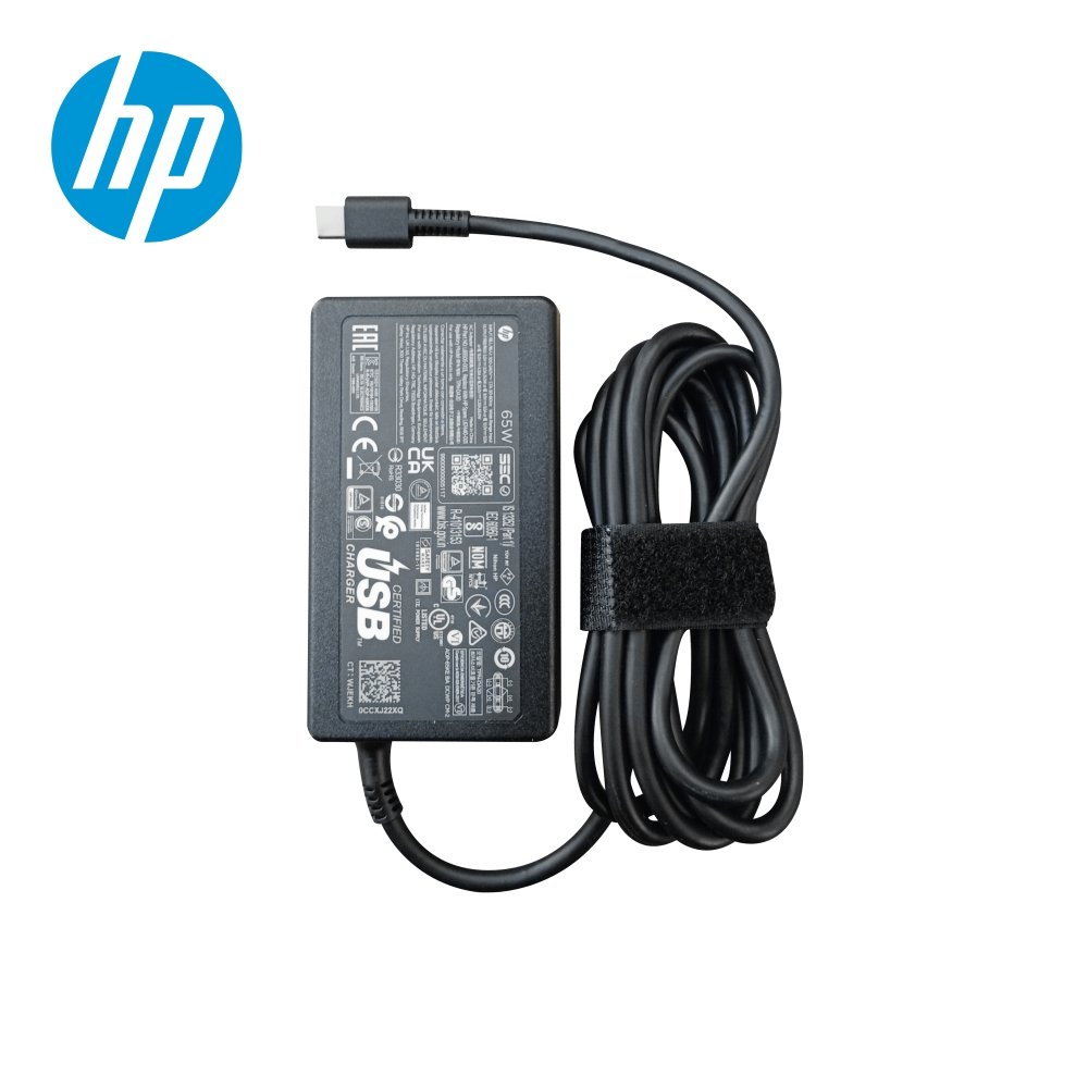 20V 3.25A HP OEM Original USB-C Power Adapter (Brown Box Pack)