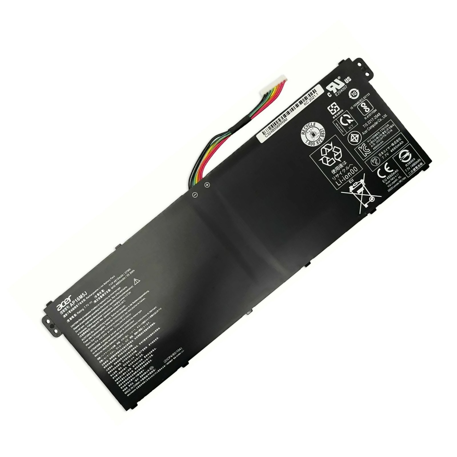ap16m5j.jpg Acer OEM Original AP16M5J Battery for Acer Aspire 3 A315-32 Laptop - 7.7V 37Wh | 100% Relaible Power Solution