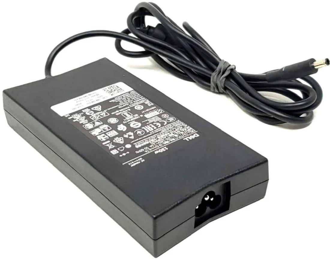 dell-130w-slim.webp Dell 19.5V 6.7A 130W OEM Original Adapter with New Pin (4.5x3.0mm) - Brown Box Packed