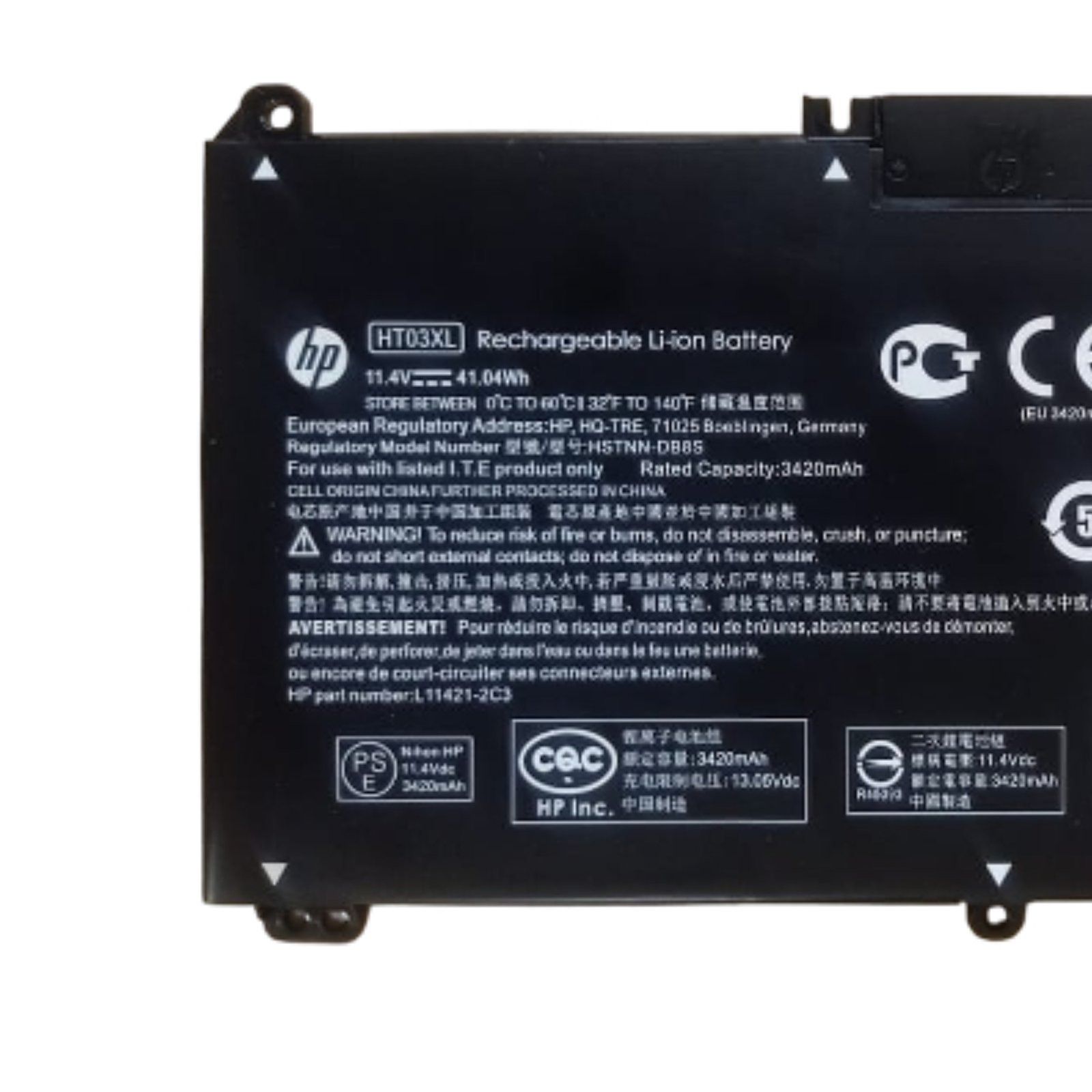 ht03xl-12.jpg OEM Original HT03XL Battery for HP Pavilion 14/15/17 - 11.4V, 41.04Wh - 100% Relible Power Solution