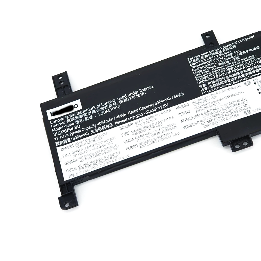 L20M3PF0 2 Premium Replacement Battery L20M3PF0 for Lenovo IdeaPad 3-14ITL6 & V Series (3400mAh, 11.55V, 3-Cell)